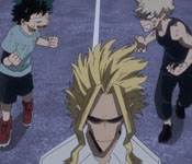 midoriya and bakugo become proper rivals